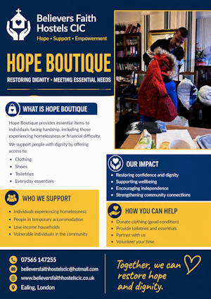 Hope Boutique community initiative
